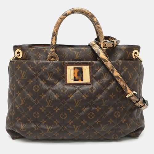 Etoile Exotique GM Monogram Canvas and Python Bag - Louis Vuitton - Modalova