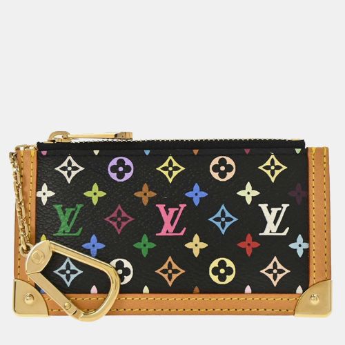 Pochette Cles Black Monogram Canvas Coin Case Bag - Louis Vuitton - Modalova