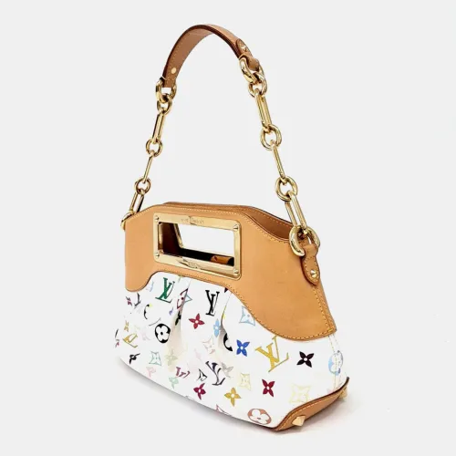 Judy PM White Monogram Canvas Top Handle Bag - Louis Vuitton - Modalova