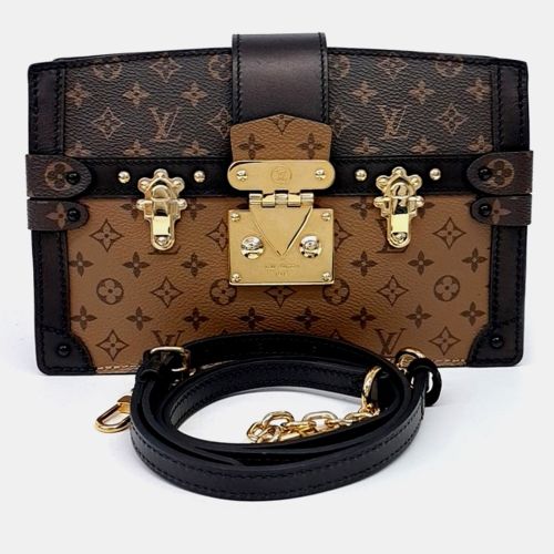 Trunk Clutch MM Monogram Reverse Canvas Shoulder Bag - Louis Vuitton - Modalova