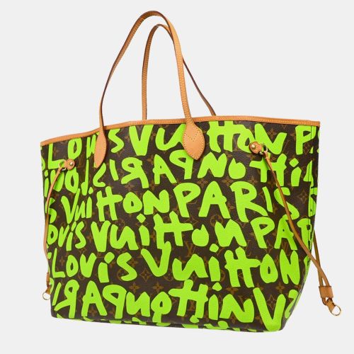 Monogram Graffiti Neverfull GM Vert Monogram Canvas Tote Bag - Louis Vuitton - Modalova