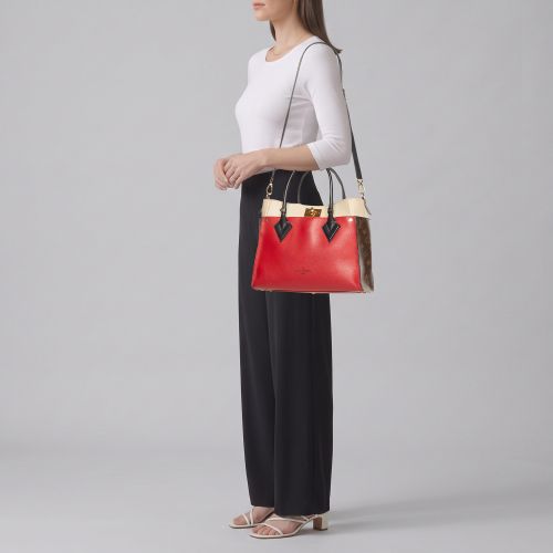 On My Side Leather and Monogram Canvas Bag - Louis Vuitton - Modalova