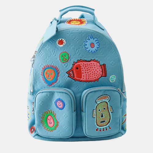 LVxYK Multi-Pocket PM Taurillon Monogram Leather Backpack Bag - Louis Vuitton - Modalova