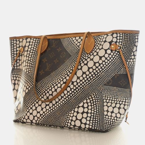 Monogram Kusama Waves MM White Monogram Canvas Shoulder Bag - Louis Vuitton - Modalova