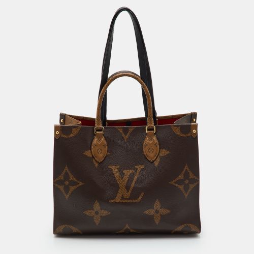 Onthego MM Monogram and Monogram Reverse Canvas Bag - Louis Vuitton - Modalova