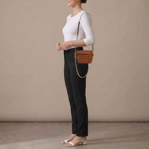 Bumbag Mini Cognac Monogram Empreinte Leather Shoulder Bag - Louis Vuitton - Modalova
