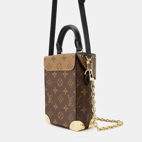 Camera Box PM Monogram and Monogram Reverse Canvas Shoulder Bag - Louis Vuitton - Modalova