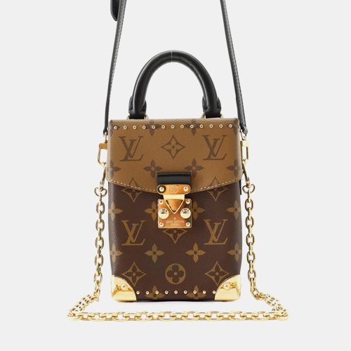 Camera Box PM Monogram and Monogram Reverse Canvas Shoulder Bag - Louis Vuitton - Modalova