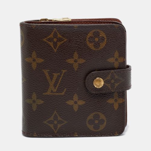 Monogram Canvas Zip Compact Wallet - Louis Vuitton - Modalova