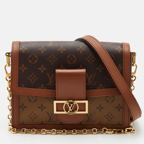 Dauphine MM Monogram Canvas and Reverse Monogram Canvas Bag - Louis Vuitton - Modalova