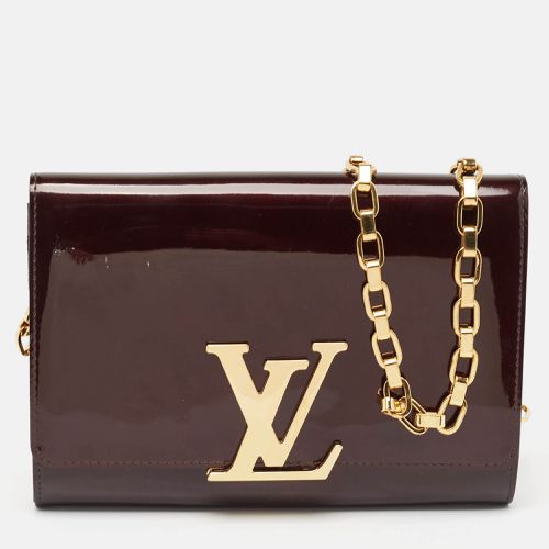 Louis Vuitton Amarante Vernis Chain Louise GM Bag - Louis Vuitton - Modalova