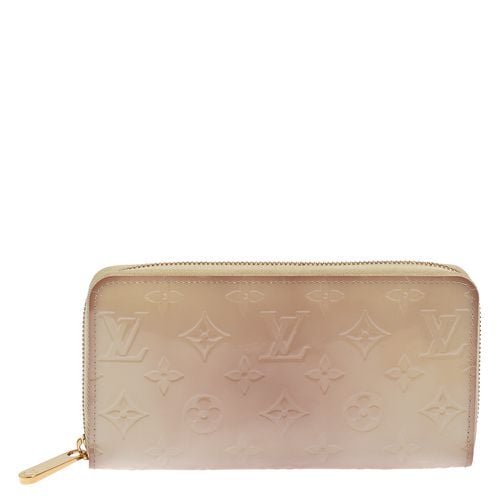 Louis Vuitton Cream White Monogram Vernis Zippy Wallet - Louis Vuitton - Modalova