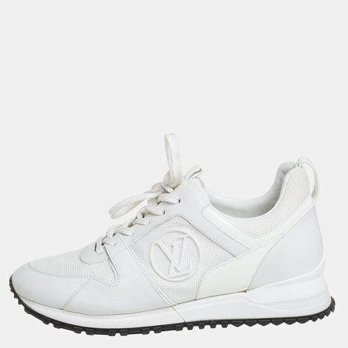 Louis Vuitton White Mesh And Leather Run Away Low Top Sneakers Size 39 - Louis Vuitton - Modalova