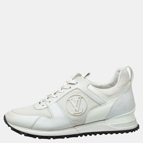 Louis Vuitton White Mesh And Leather Run Away Low Top Sneakers Size 38.5 - Louis Vuitton - Modalova