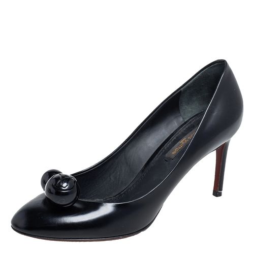 Louis Vuitton Black Patent Leather Betty Pumps Size 36.5 - Louis Vuitton - Modalova