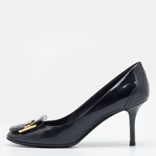 Louis Vuitton Navy Blue Patent Leather Pumps Size 37 - Louis Vuitton - Modalova