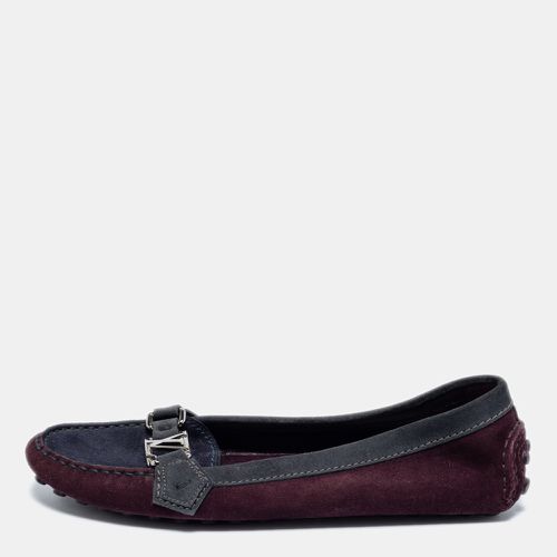 Suede Loafers Size 39.5 - Louis Vuitton - Modalova