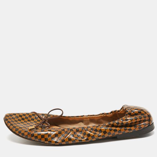 Louis Vuitton Brown Coated Canvas, Ballet Flats Size 37 - Louis Vuitton - Modalova