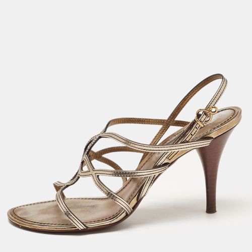 Leather Strappy Sandals Size 37.5 - Louis Vuitton - Modalova