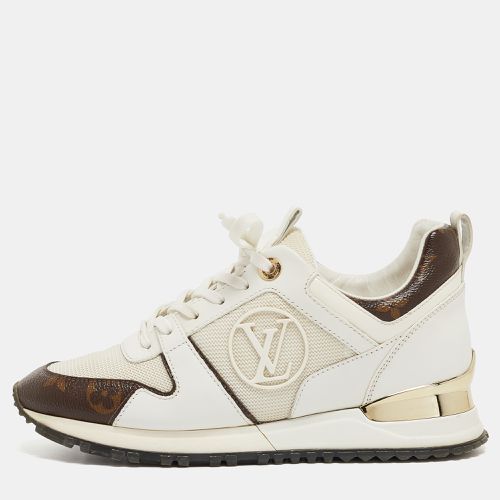 Monogram Canvas and Leather Run Away Sneakers Size 36 - Louis Vuitton - Modalova