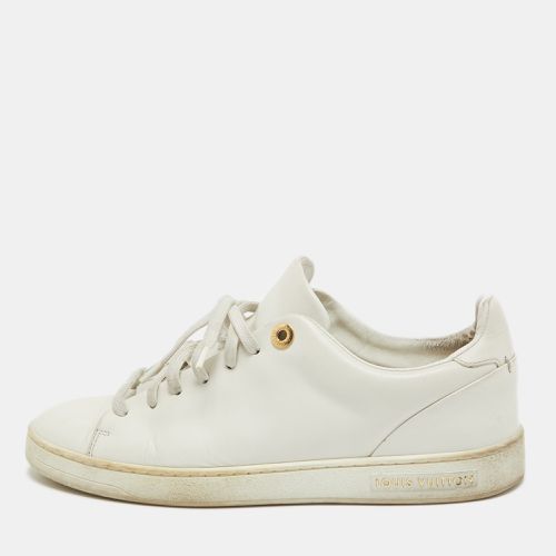 Louis Vuitton White Leather Frontrow Sneakers Size 37.5 - Louis Vuitton - Modalova