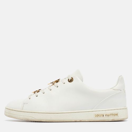 Louis Vuitton White Leather Frontrow Sneakers Size 38 - Louis Vuitton - Modalova