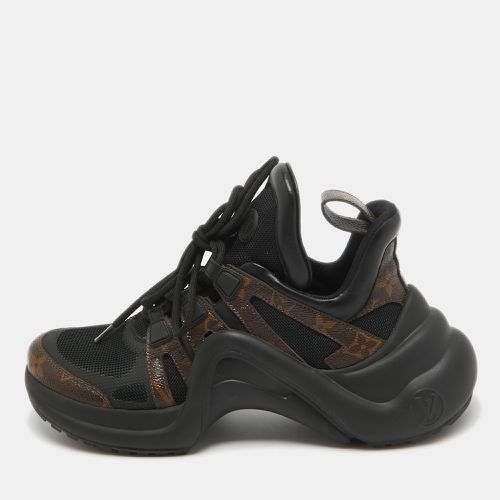 Black Monogram Coated Canvas Archlight Low Top Sneakers 38 - Louis Vuitton - Modalova