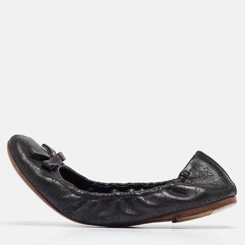 Monogram Leather Elba Scrunch Ballet Flats Size 39.5 - Louis Vuitton - Modalova