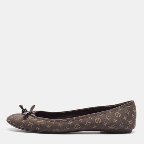 Louis Vuitton Brown Canvas Ballet Flats Size 40.5 - Louis Vuitton - Modalova