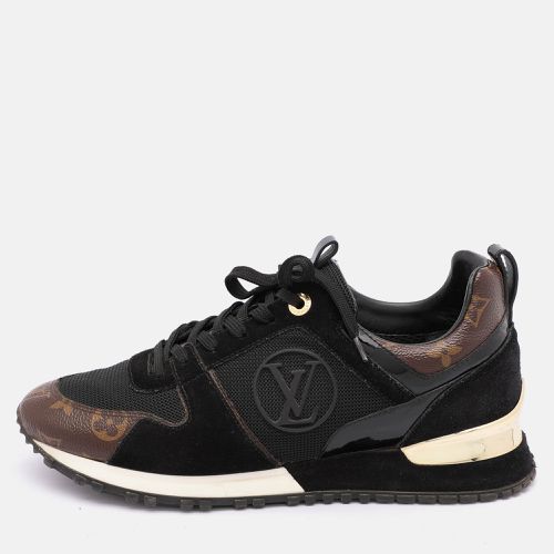 Brown Mesh and Monogram Canvas Run Away Sneakers Size 38.5 - Louis Vuitton - Modalova