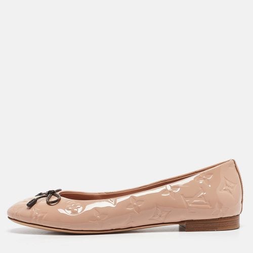 Louis Vuitton Pink Monogram Embossed Patent Leather Nina Ballet Flats Size 37 - Louis Vuitton - Modalova