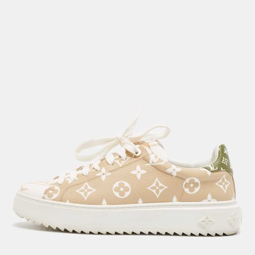 Louis Vuitton Beige/White Monogram Giant Canvas Time Out Sneakers Size 38.5 - Louis Vuitton - Modalova