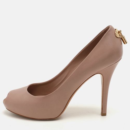 Leather Oh Really! Peep Toe Pumps 39.5 - Louis Vuitton - Modalova