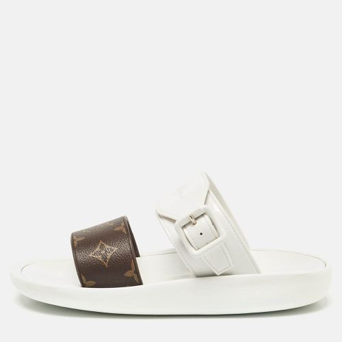 Monogram Sunbath Slide Sandals Size 38 - Louis Vuitton - Modalova