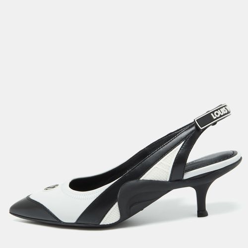 Louis Vuitton Black/White Leather Archlight Slingback Pumps Size 37 - Louis Vuitton - Modalova