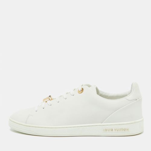 Louis Vuitton White Leather Frontrow Low Top Sneakers Size 40 - Louis Vuitton - Modalova