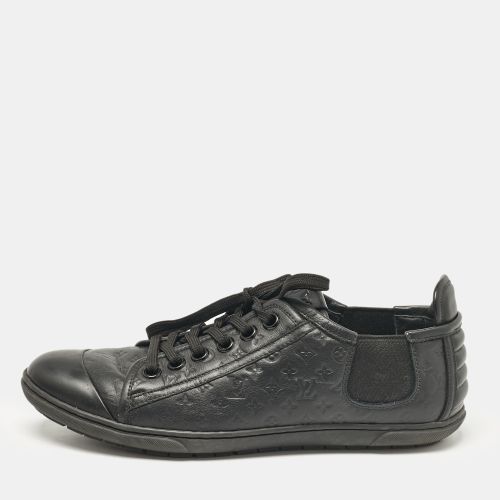 Louis Vuitton Black Leather and Rubber Empreinte Low Top Sneakers Size 39.5 - Louis Vuitton - Modalova