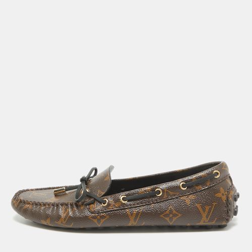 Louis Vuitton Brown Canvas Gloria Loafers Size 40 - Louis Vuitton - Modalova