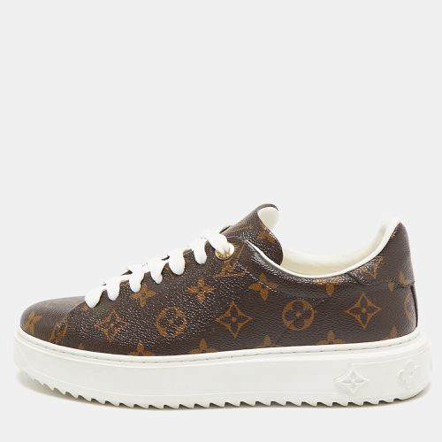 Monogram Canvas Time Out Lace Up Sneakers Size 40 - Louis Vuitton - Modalova