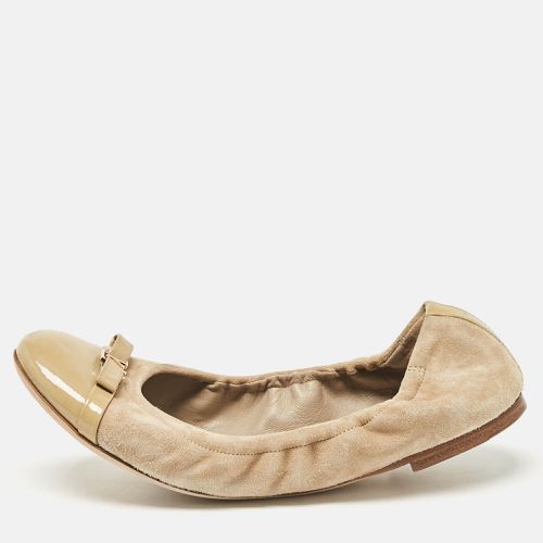 Patent Leather and Suede Elba Scrunch Ballet Flats Size 37 - Louis Vuitton - Modalova