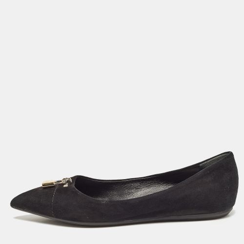 Suede Lock It Ballet Flats Size 38 - Louis Vuitton - Modalova