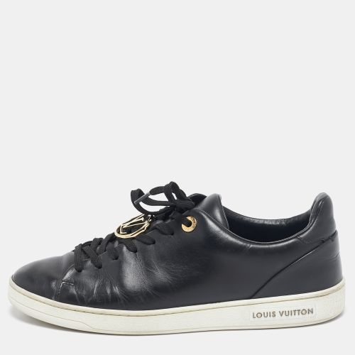 Louis Vuitton Black Leather Frontrow Sneakers Size 38.5 - Louis Vuitton - Modalova