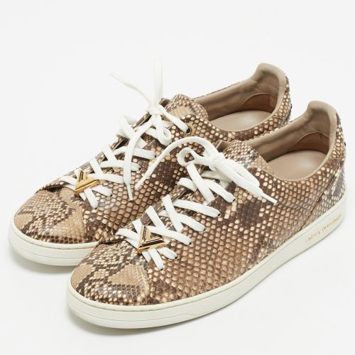 Frontrow Size 40 Python Leather Sneakers - Louis Vuitton - Modalova