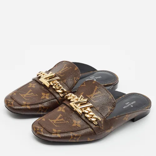 Upper Case Size 36 Monogram Canvas Mules - Louis Vuitton - Modalova