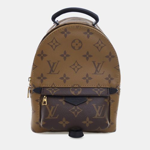 Louis Vuitton Brown Canvas Monogram Reverse Mini Palm Springs Bag - Louis Vuitton - Modalova