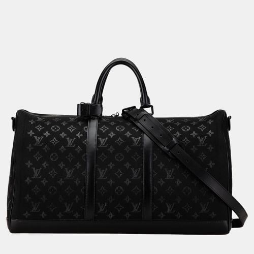 Louis Vuitton Black Monogram Light Up Keepall Bandouliere 50 - Louis Vuitton - Modalova