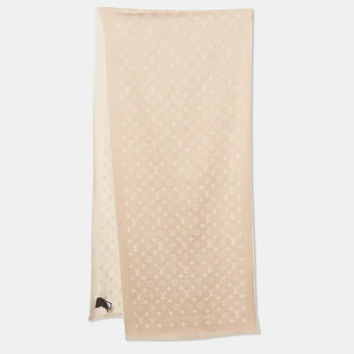 Monogram Wool Scarf - Louis Vuitton - Modalova