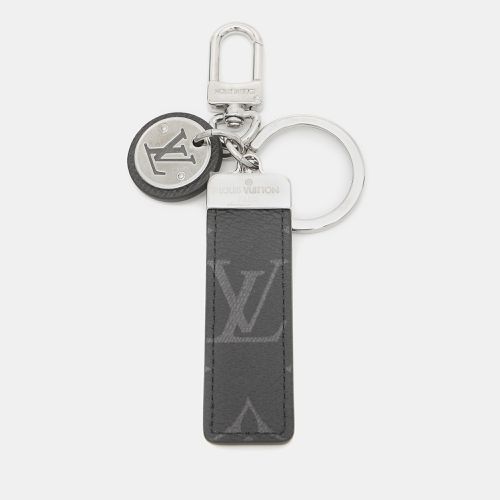 Louis Vuitton Neo LV Monogram Eclipse Canvas Silver Tone Club Key Ring - Louis Vuitton - Modalova