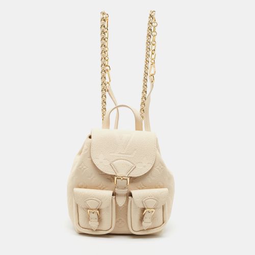 Backup Crème Monogram Empreinte Leather Backpack - Louis Vuitton - Modalova