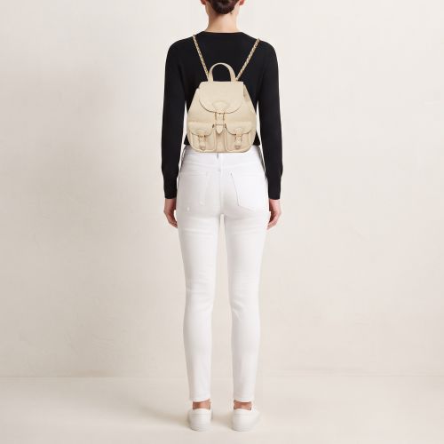 Backup Crème Monogram Empreinte Leather Backpack - Louis Vuitton - Modalova